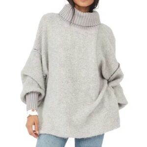 Free People Milo Sweater in Gray - size XS